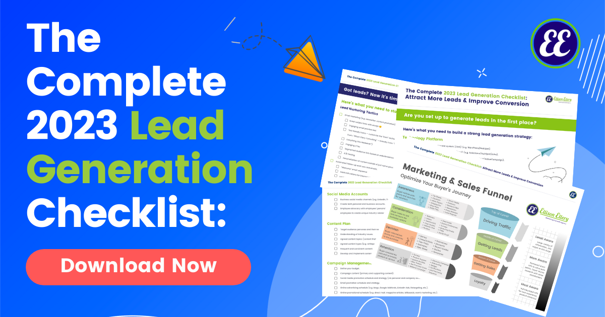 Lead Generation Checklist Free Download